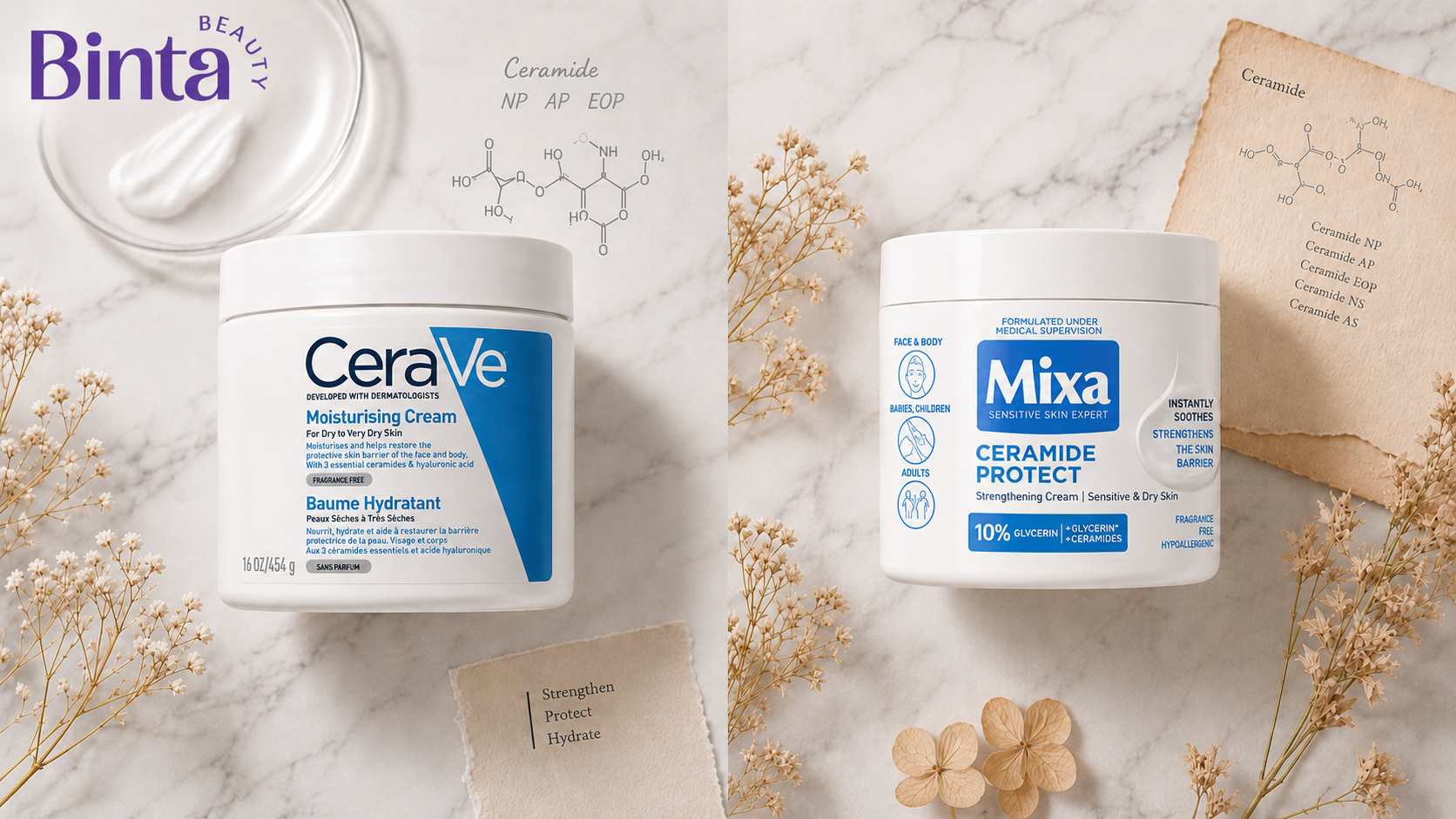 CeraVe ou Mixa : lequel choisir pour peau noire au Sénégal ?