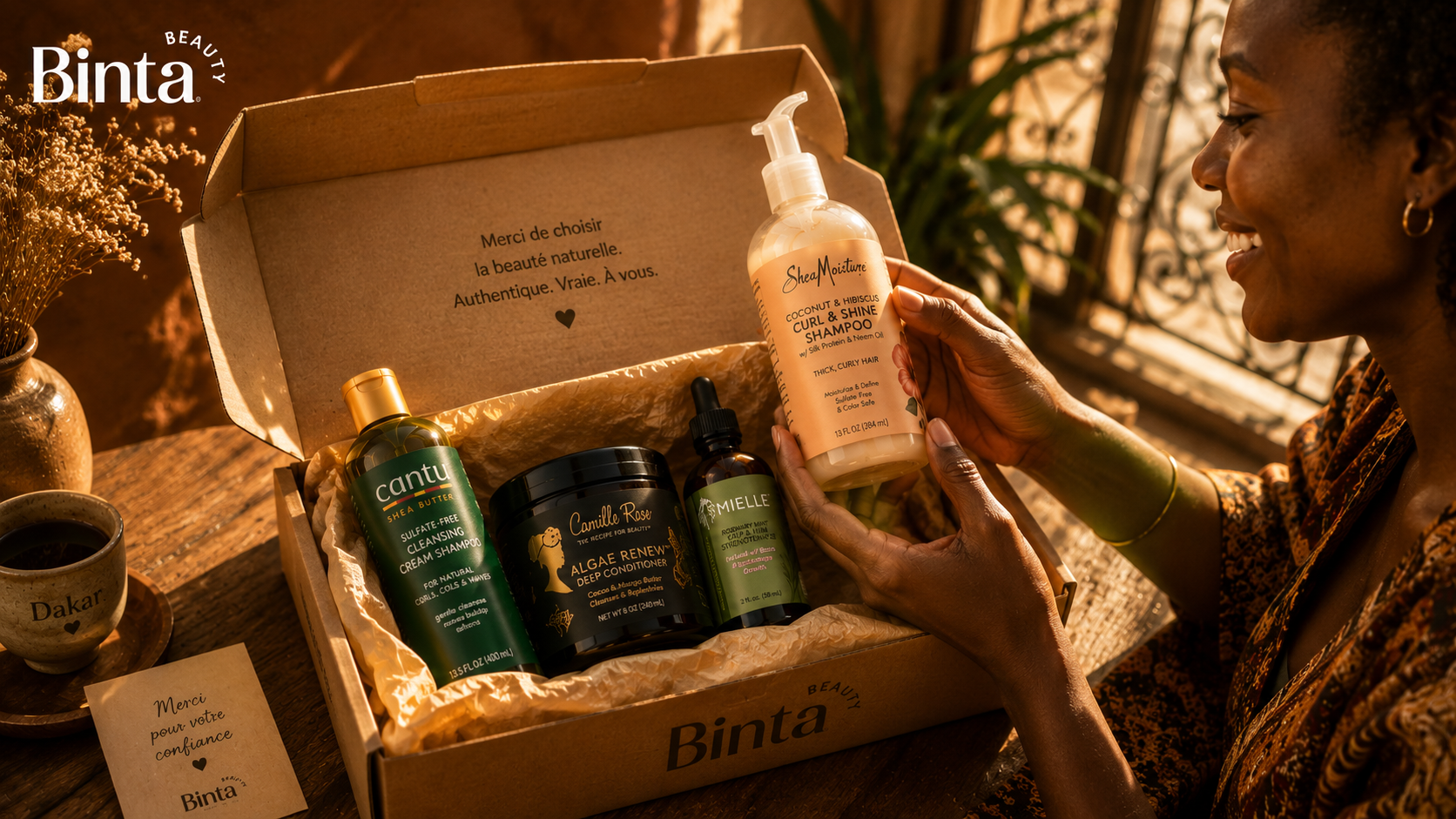 Soins cheveux naturels au Sénégal : les meilleures marques