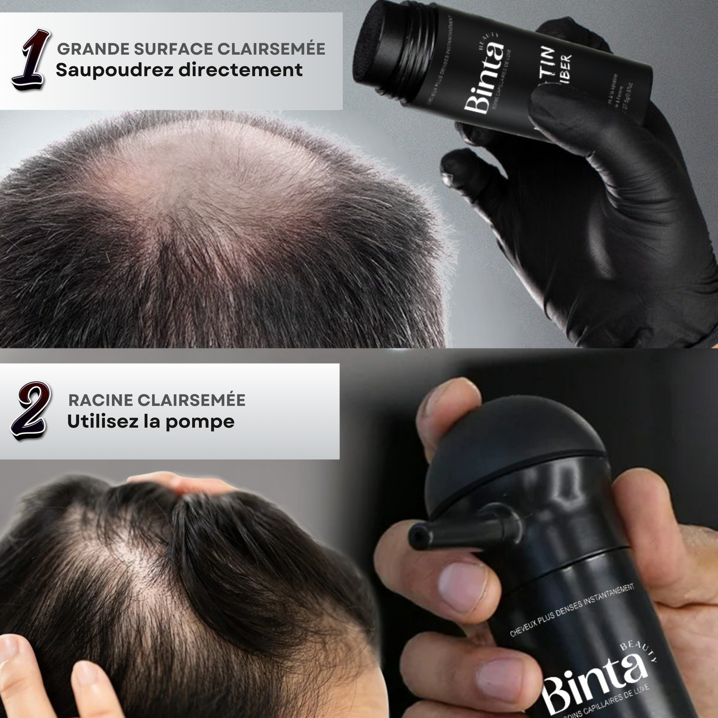 BintaBeauty Fibres Capillaires Densifiantes