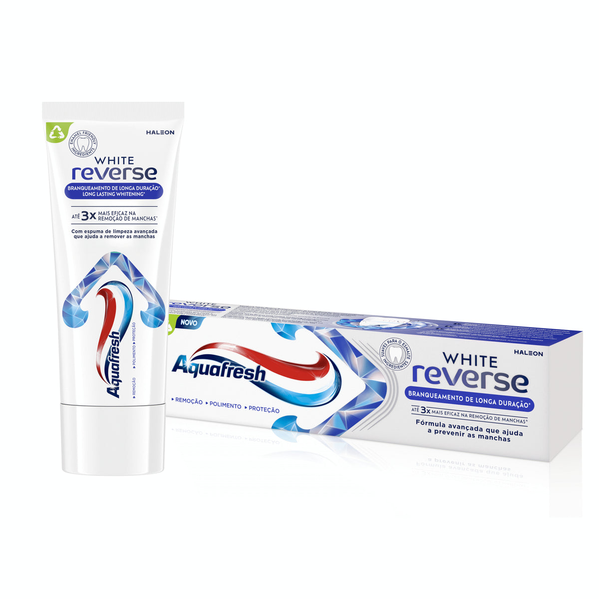 Aquafresh Dentifrice Blanchissant Longue Durée White Reverse 75ml - BintaBeauty Senegal