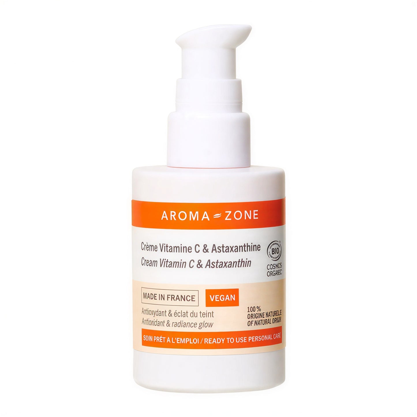 Aroma-Zone Crème Vitamine C & Astaxanthine BIO - 50ml