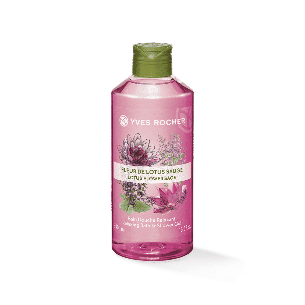 Yves Rocher Bain Douche Relaxant Fleur de Lotus Sauge