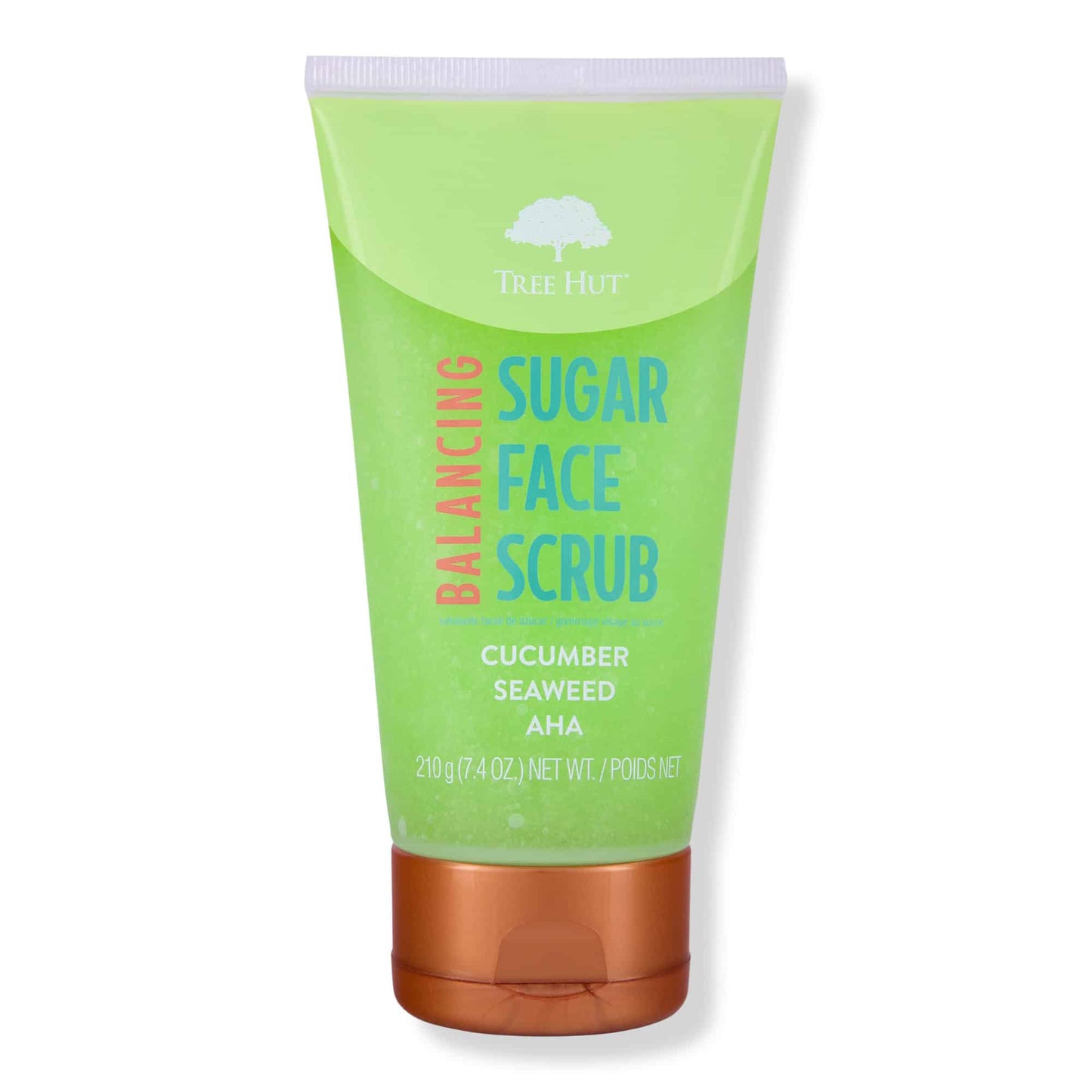 Tree Hut Balancing Cucumber & Seaweed Face Scrub – Gommage Visage | BintaBeauty