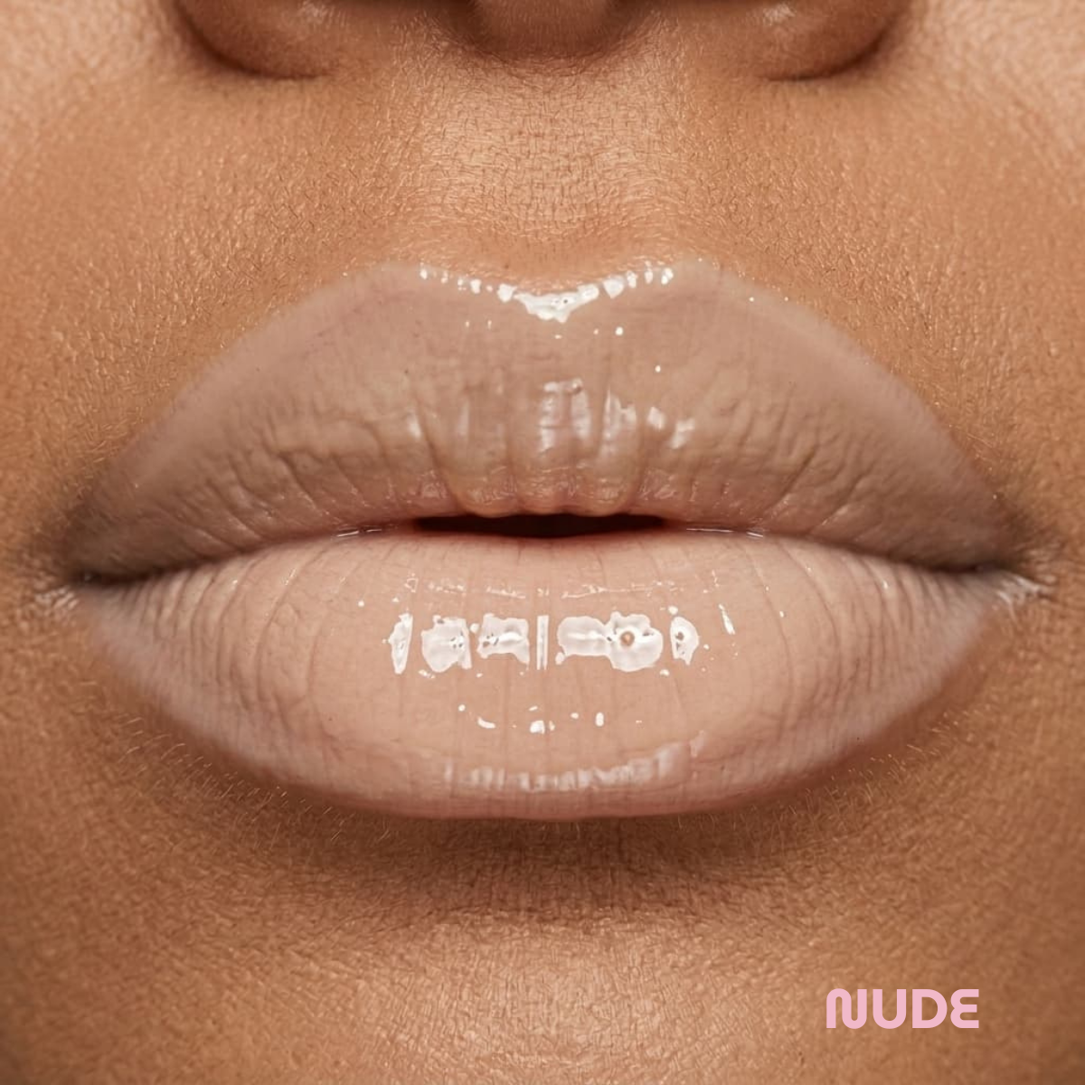BintaBeauty Gloss à Lèvres Hydratant – Brillance & Soin - NUDE