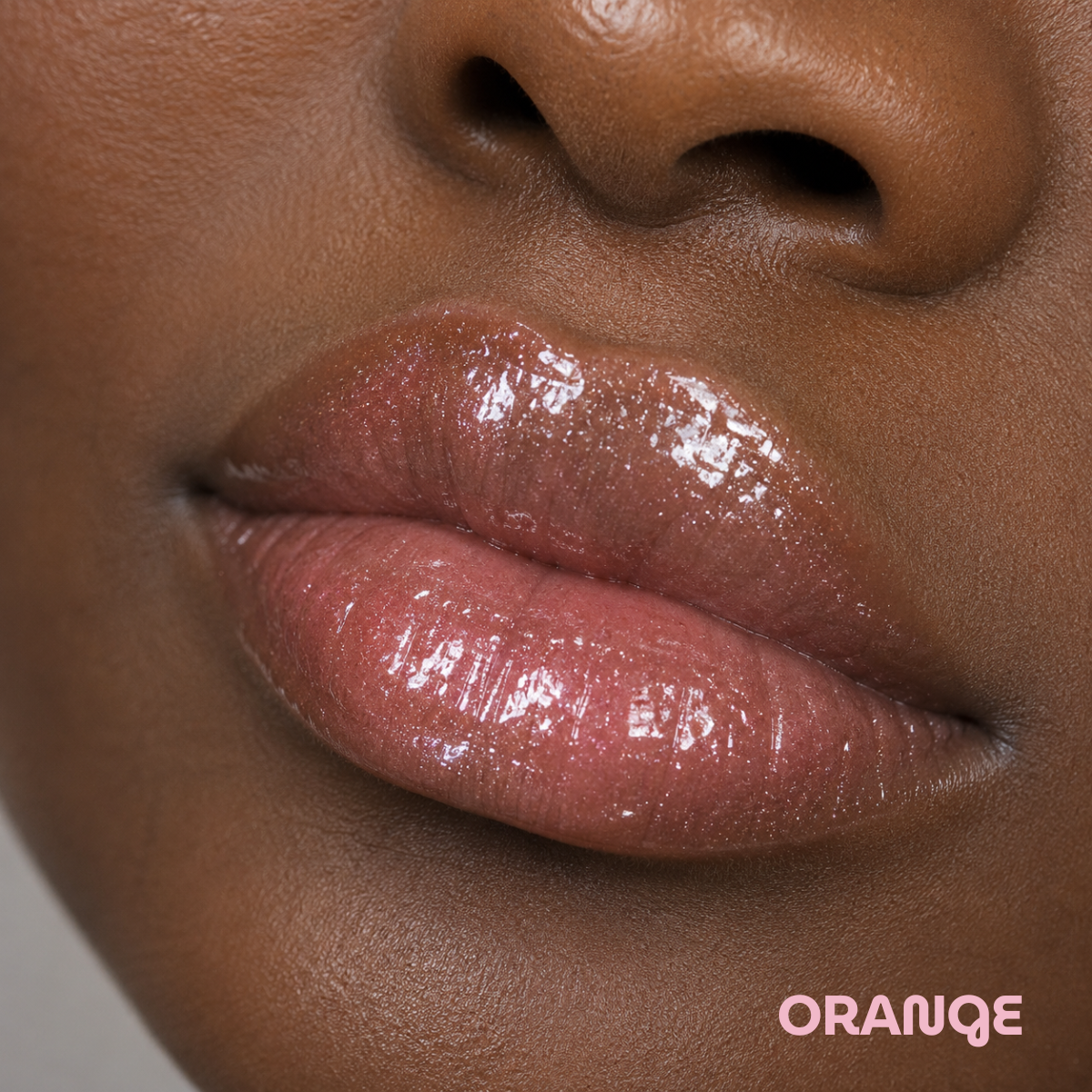 BintaBeauty Gloss à Lèvres Hydratant – Brillance & Soin - ORANGE