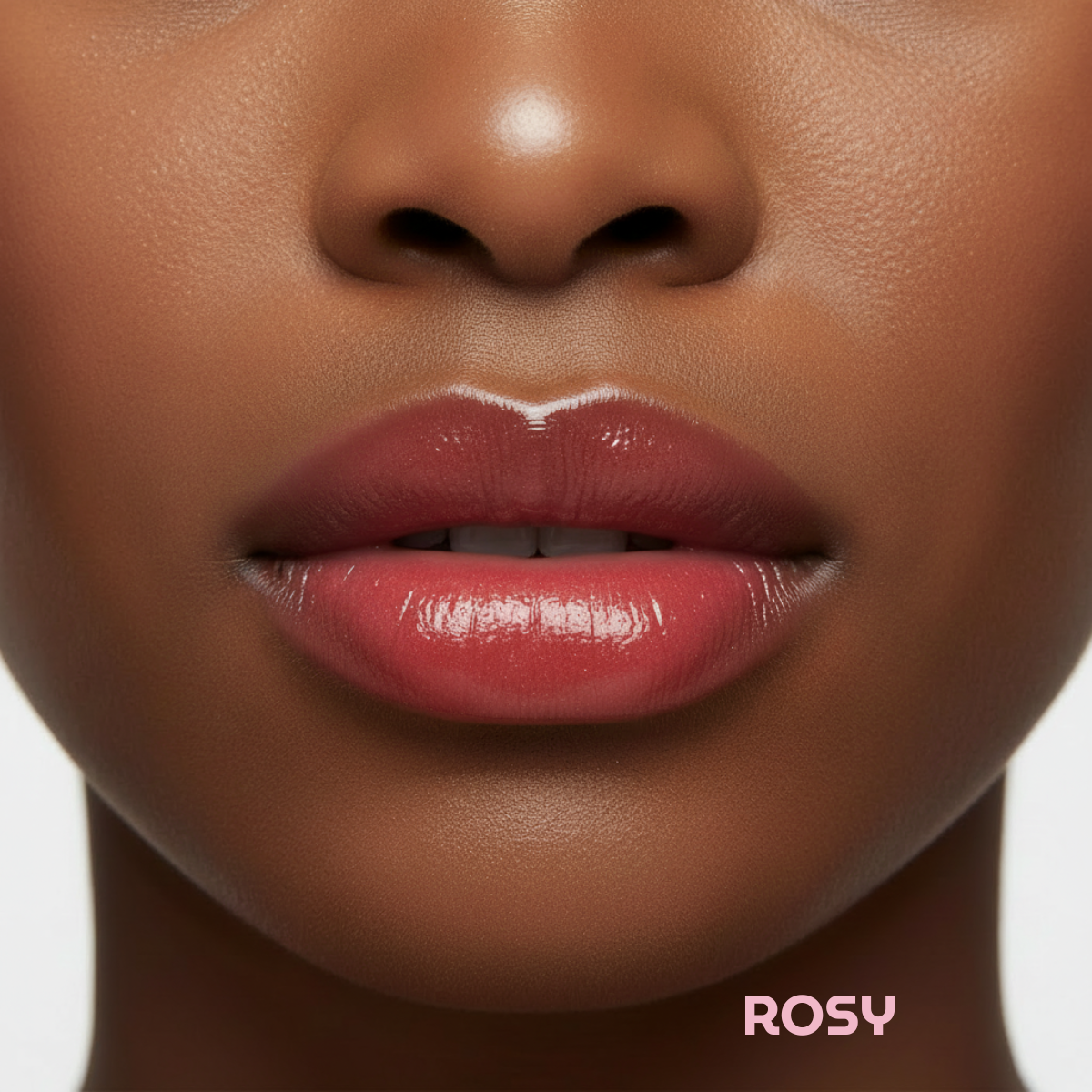 BintaBeauty Gloss à Lèvres Hydratant – Brillance & Soin - ROSY