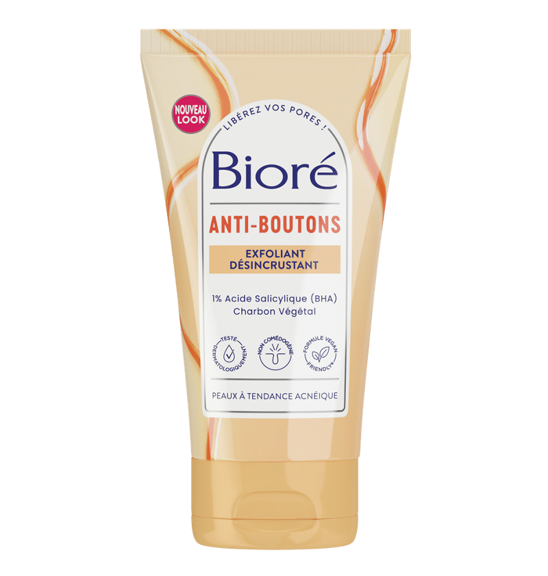 Bioré Exfoliant Anti-Boutons Charbon & Acide Salicylique | BintaBeauty