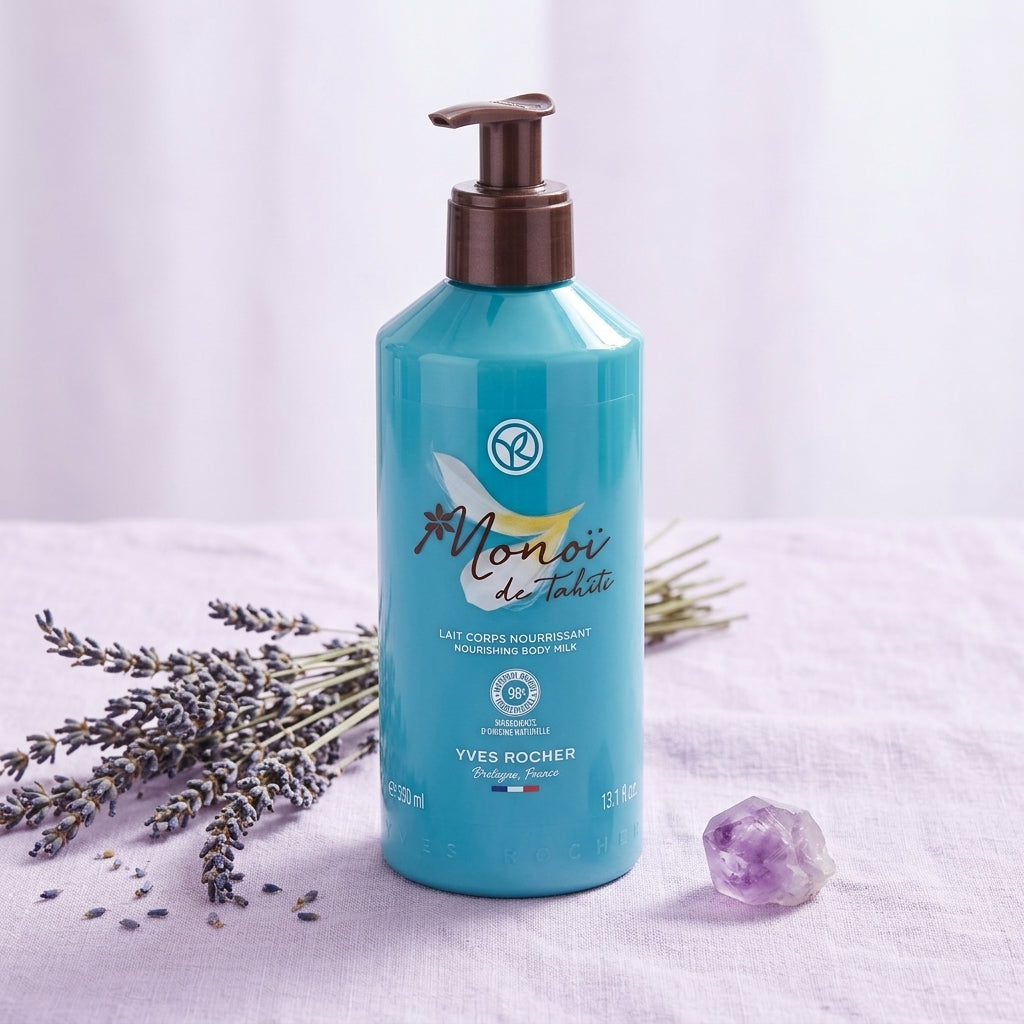 Yves Rocher Lait Corps Monoï - Une peau hydratée | BintaBeauty