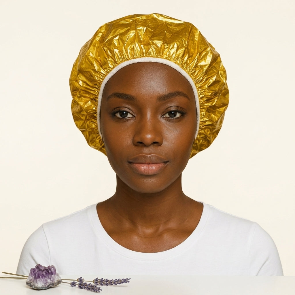 Bonnet Thermique Jetable Aluminium – Soin Profond Cheveux x2 | BintaBeauty