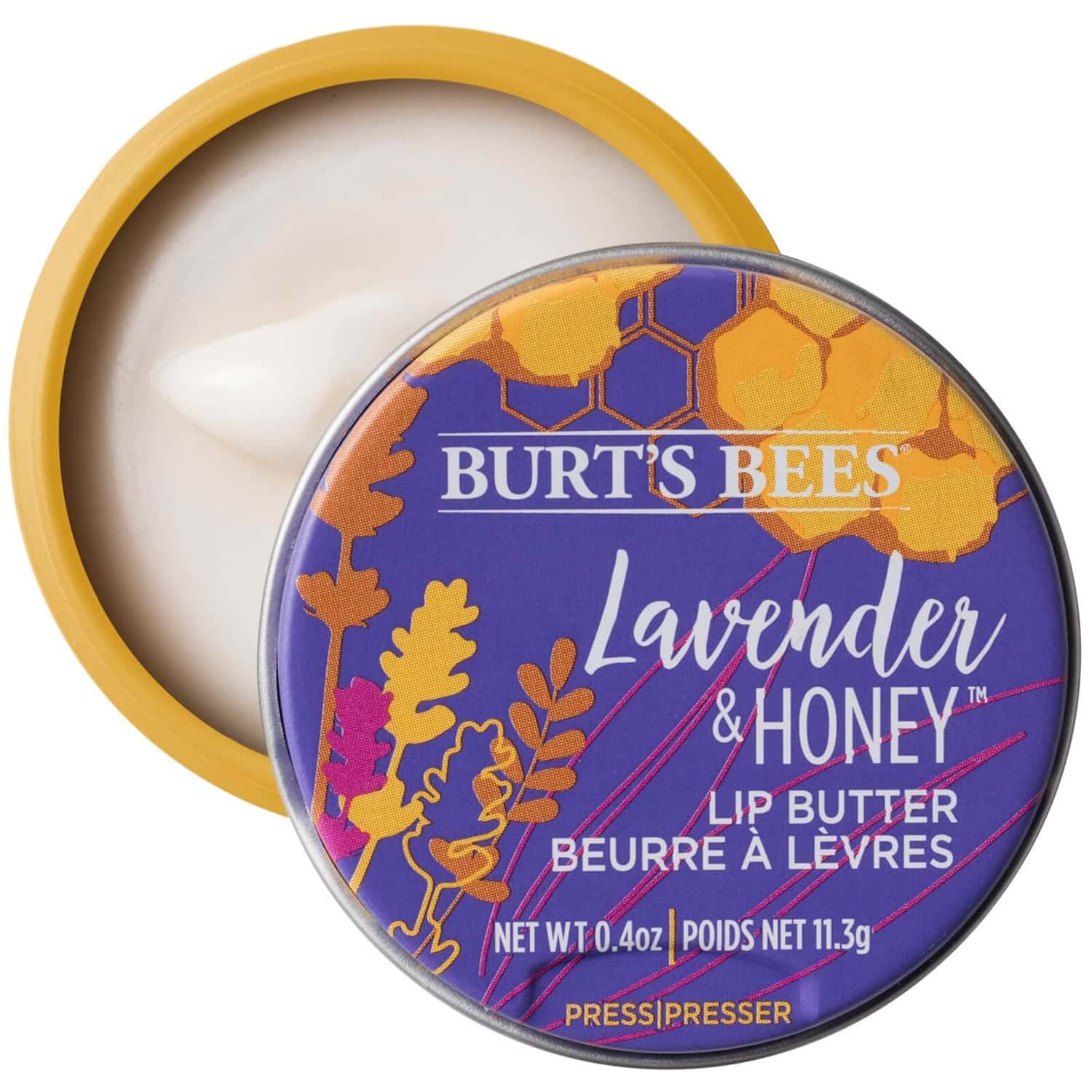 Burt's Bees Beurre à lèvres hydratant 100 % naturel Lavande & miel