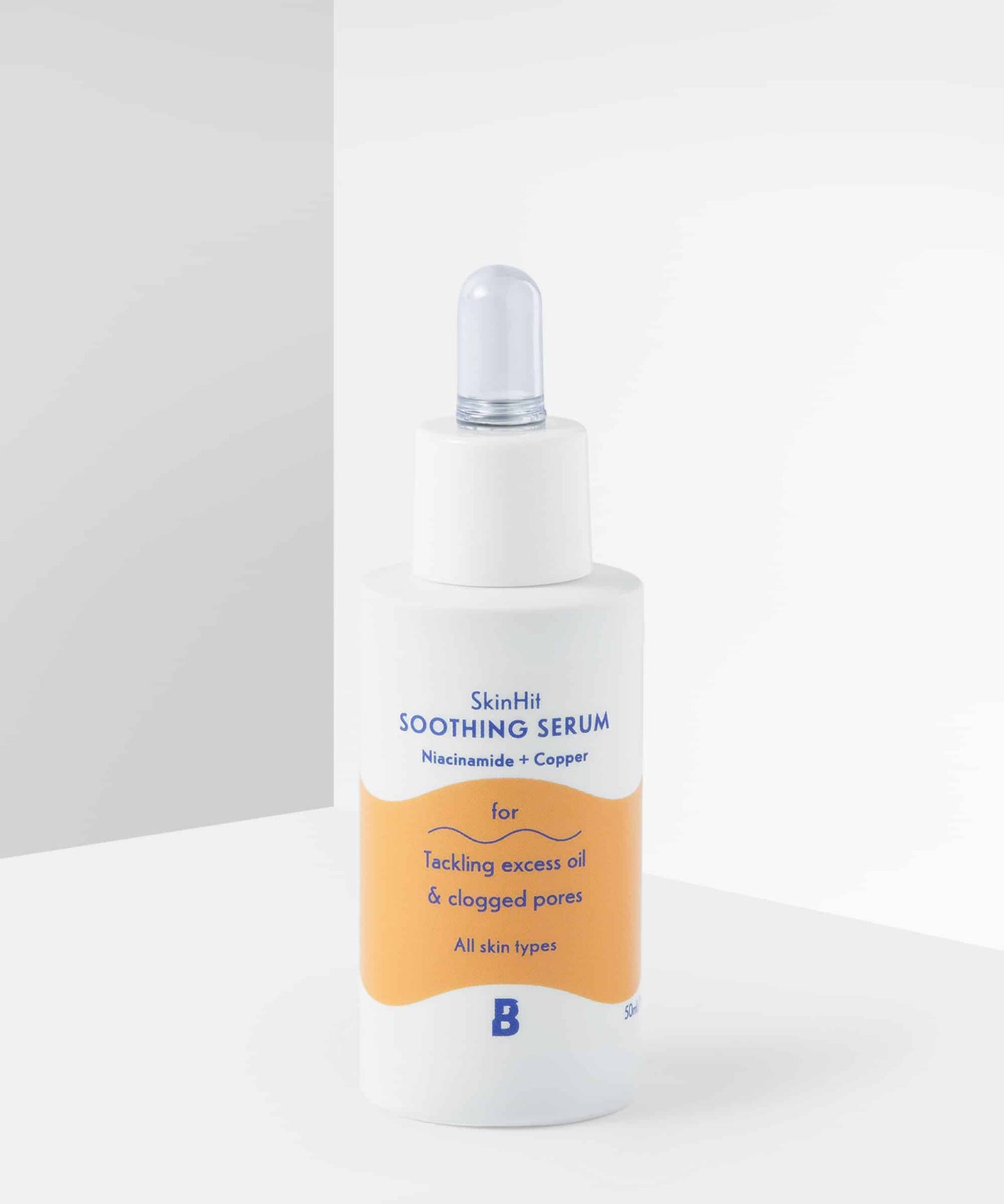 By Beauty Bay SkinHit Soothing Serum with Niacinamide and Copper
