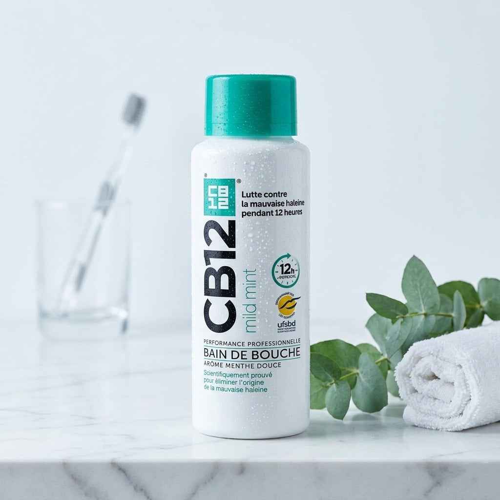 CB12 – MILD MINT - Bain de Bouche Arôme Menthe Douce 250ml