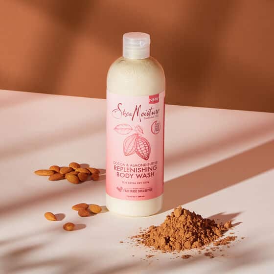 SheaMoisture Cocoa & Almond Butter Replenishing Body Wash
