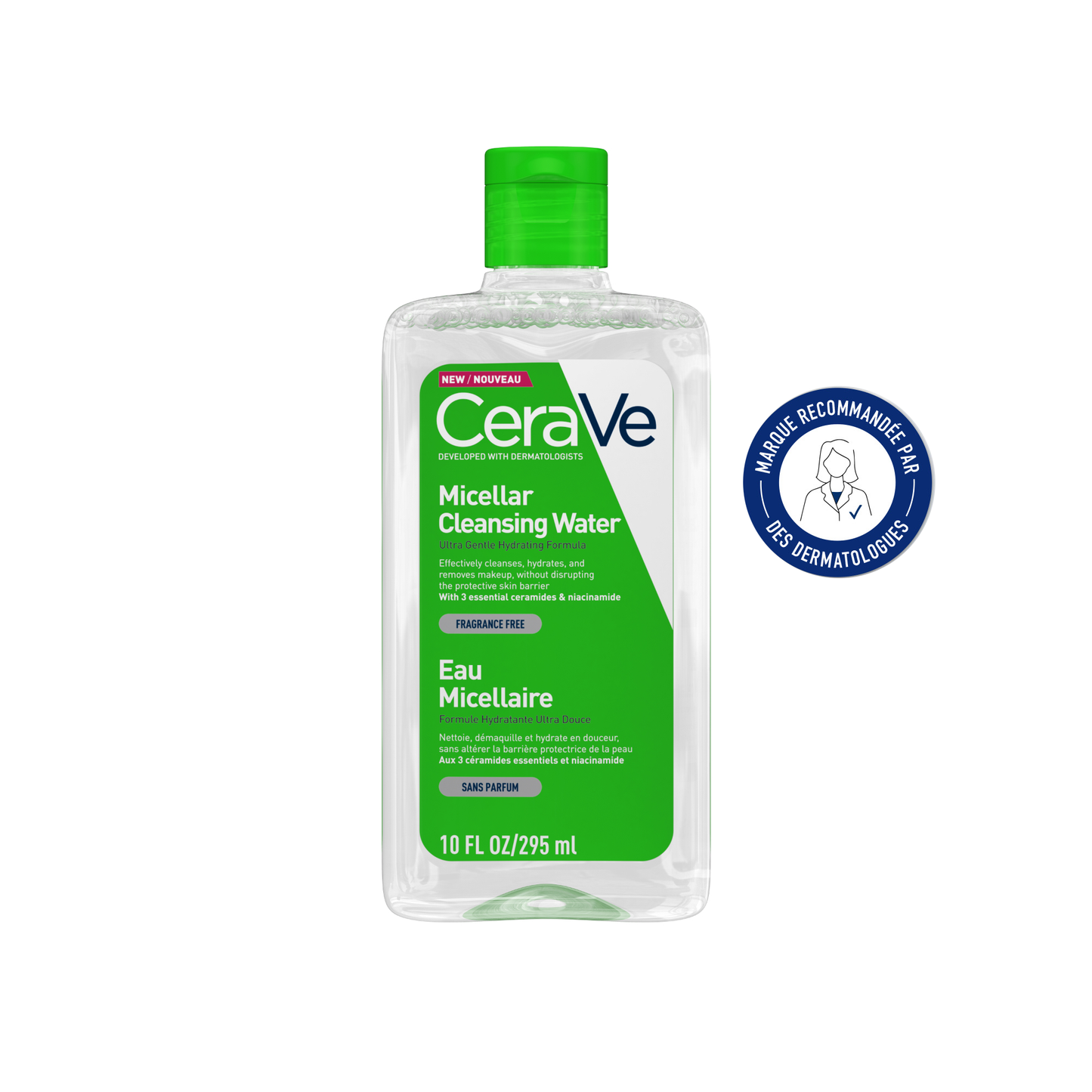 CeraVe – Eau Micellaire Ultra-Douce 295ml