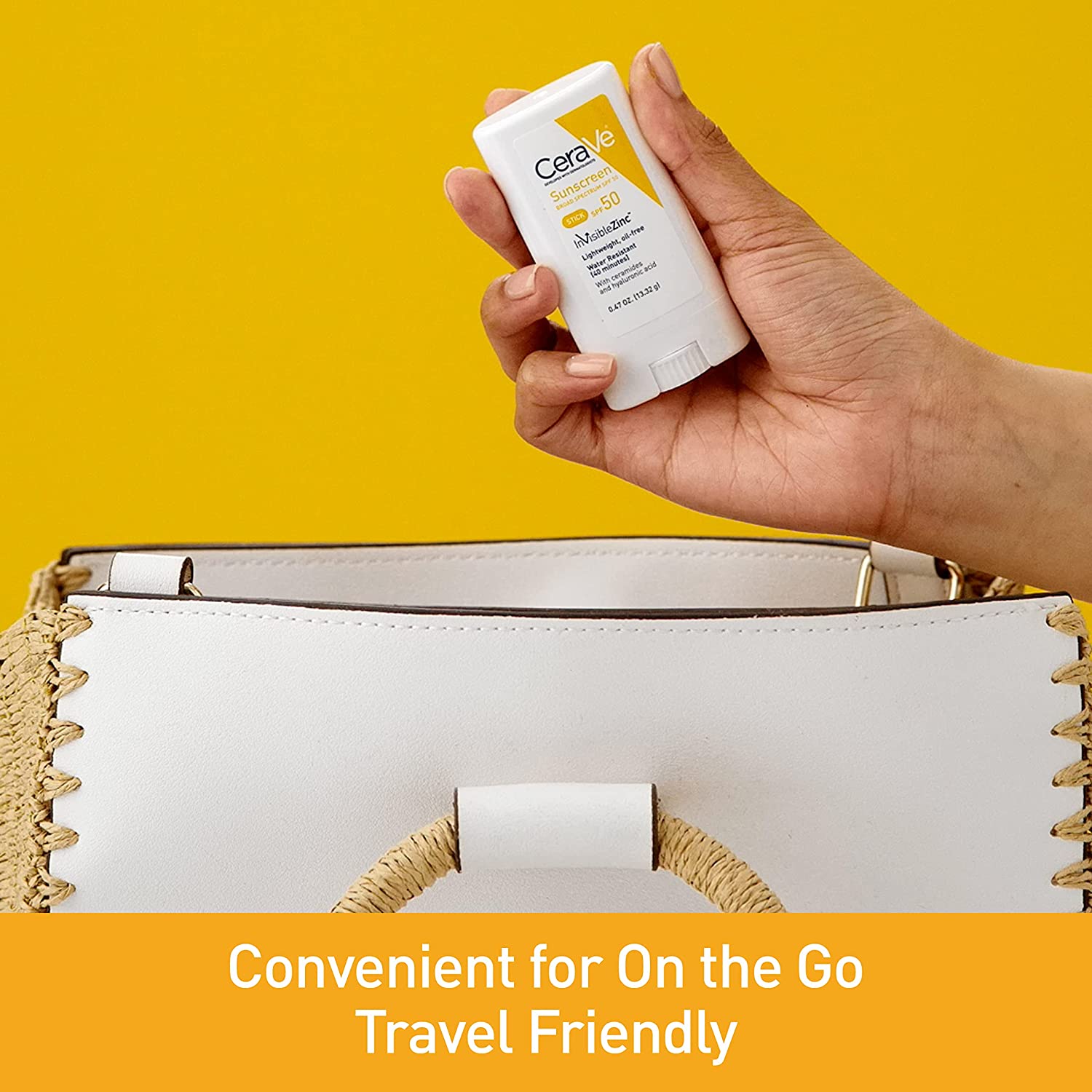 Cerave Protection Solaire Minérale en Stick SPF50