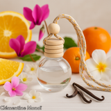 Diffuseur de Voiture Clémentine Monoï – Parfum Fruité Floral | BintaBeauty | BintaBeauty