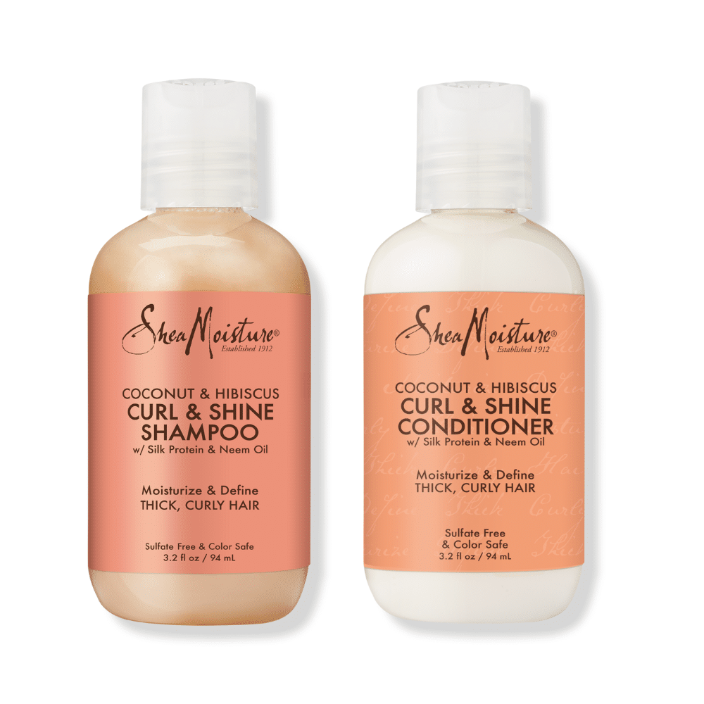 SheaMoisture Coconut & Hibiscus Duo Shampoing + Après-Shampoing | BintaBeauty
