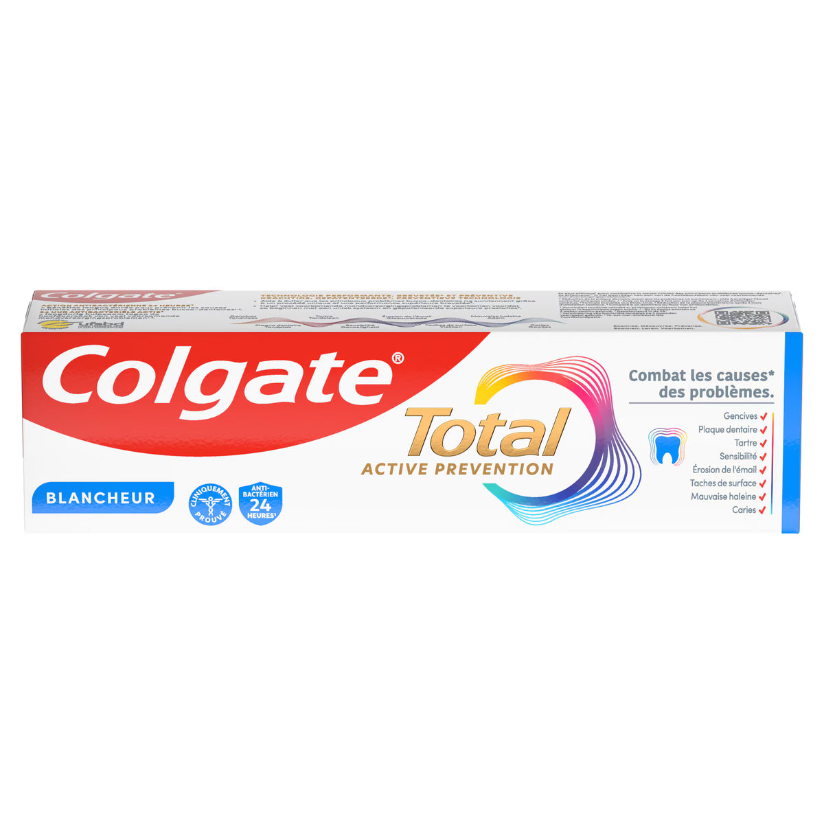 Colgate Total Dentifrice Protection Originale 24H 75ml - BintaBeauty Senegal