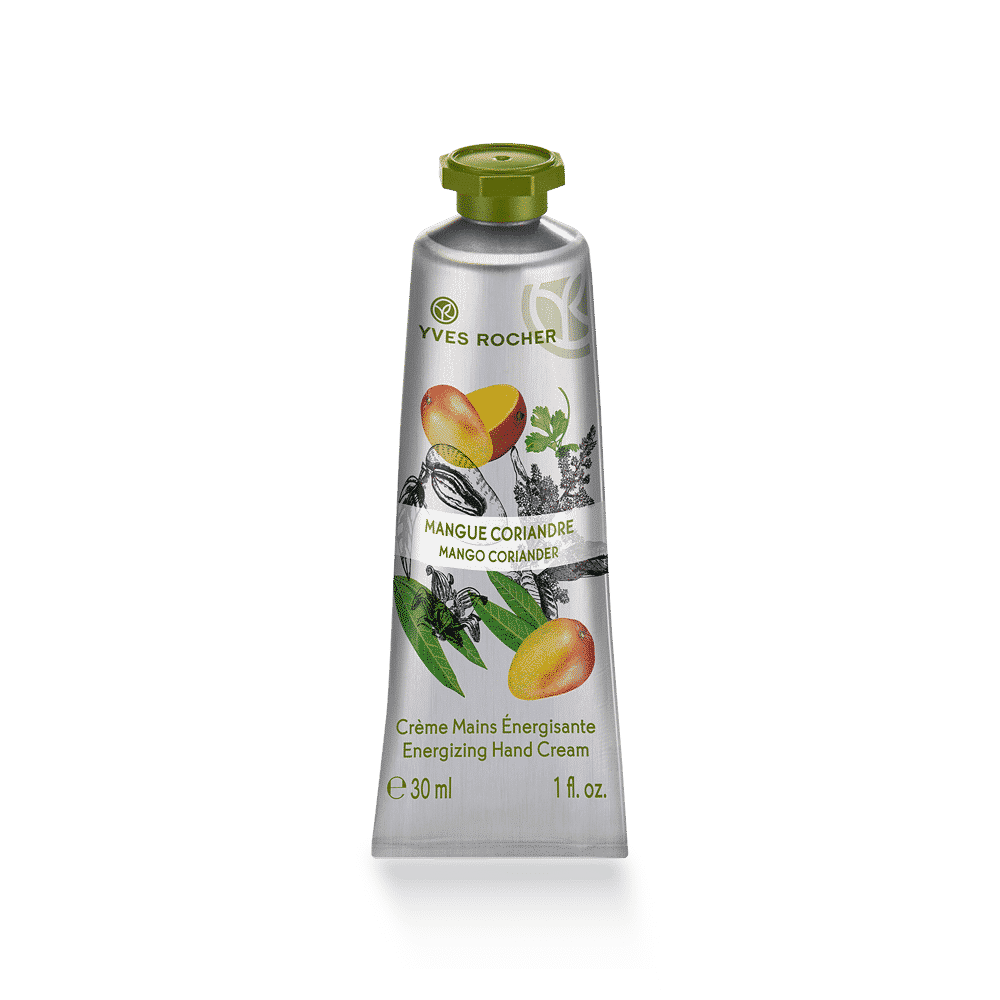 Yves Rocher Crème mains énergisante Mangue Coriandre