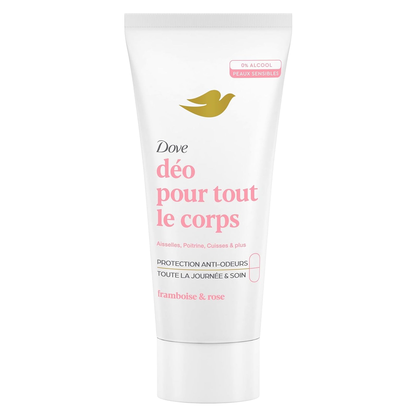 Dove Déodorant Crème Framboise & Rose Pour tout le Corps