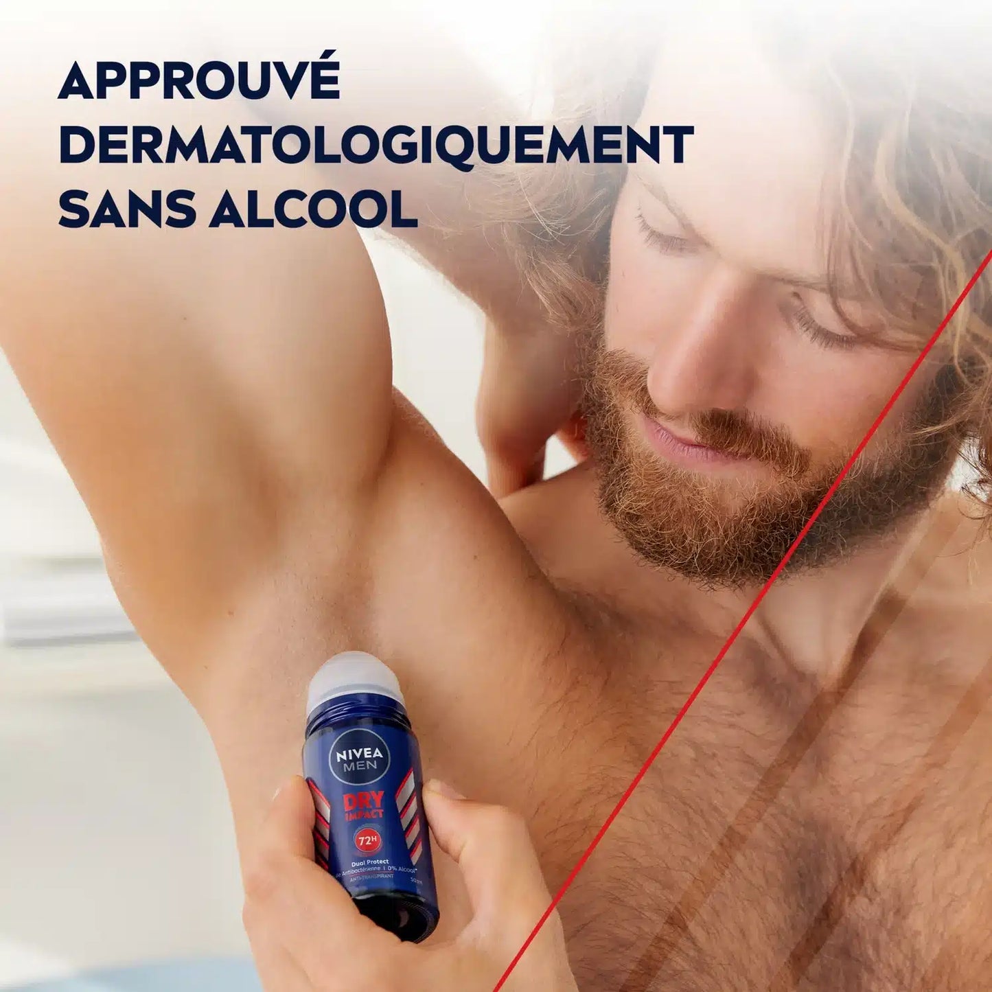 Nivea Men Déodorant Bille Dry Impact Double Protection 48H