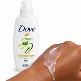 Dove Go Fresh Cucumber and Green Tea Deodorant Spray 75ml - 0% Alcool - Sans Gaz - Texture eau