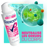 Deodorant Spray Femme pour Tout le Corps Anti-odeurs 72h Rose et Musc REXONA