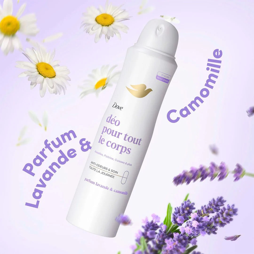 Dove Déodorant Spray 72h Lavande & Camomille 150ml