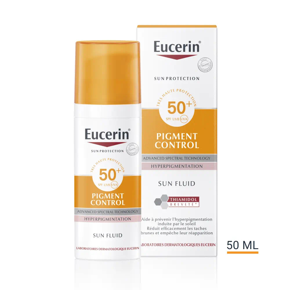 Eucerin Sun Protection Pigment Control – Fluide Solaire Anti-Taches SPF50+ – 50ml