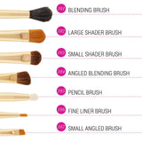 BhCosmetics Eye Essential 7 Piece Brush Set - Pinceaux