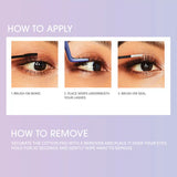 Kiss Falscara Lite False Eyelash Extensions Mini Starter Kit