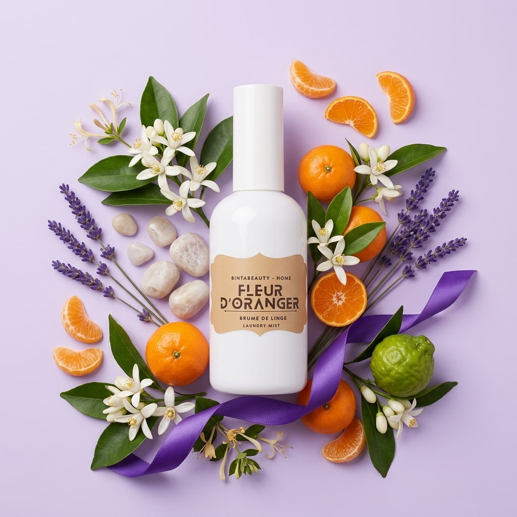Fleur d'Oranger Apaisante – Brume de Linge Musquée, Hespéridée et Florale