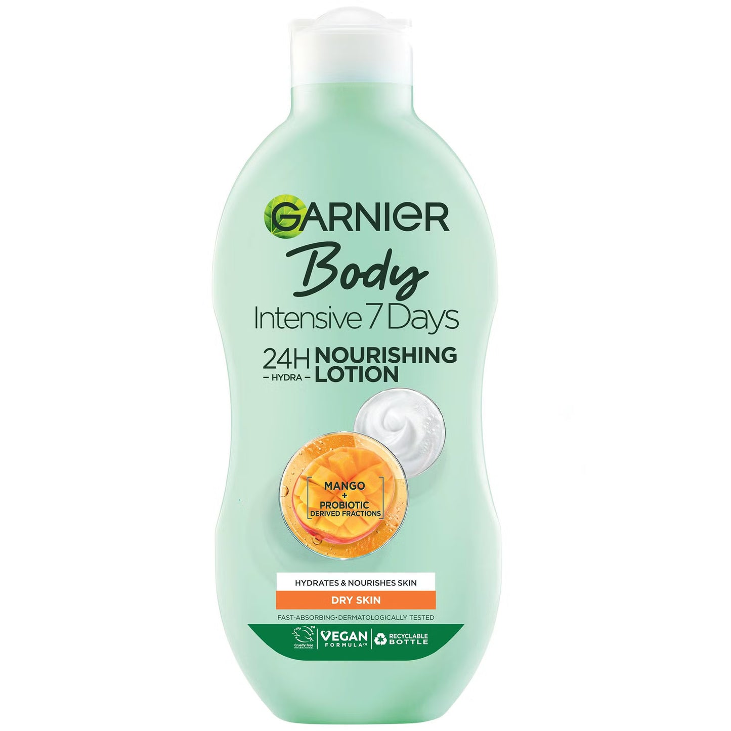 Garnier Lait Nourrissant 7 Jours Mangue & Probiotiques – Corps | BintaBeauty