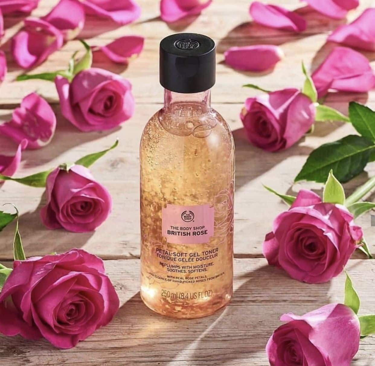 The Body Shop Gelée tonique British Rose - Peaux déshydratées