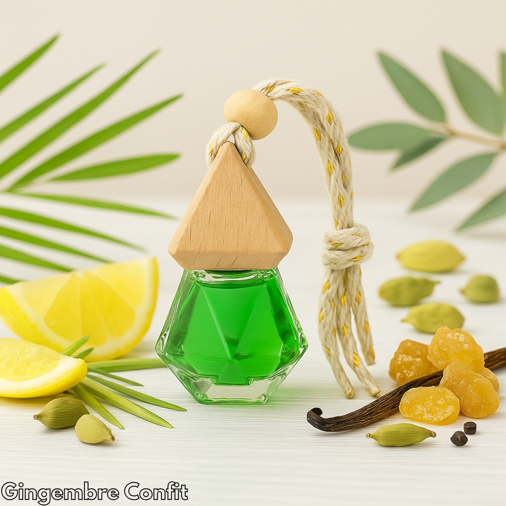 Diffuseur de Voiture Gingembre Confit – Parfum Épicé | BintaBeauty | BintaBeauty