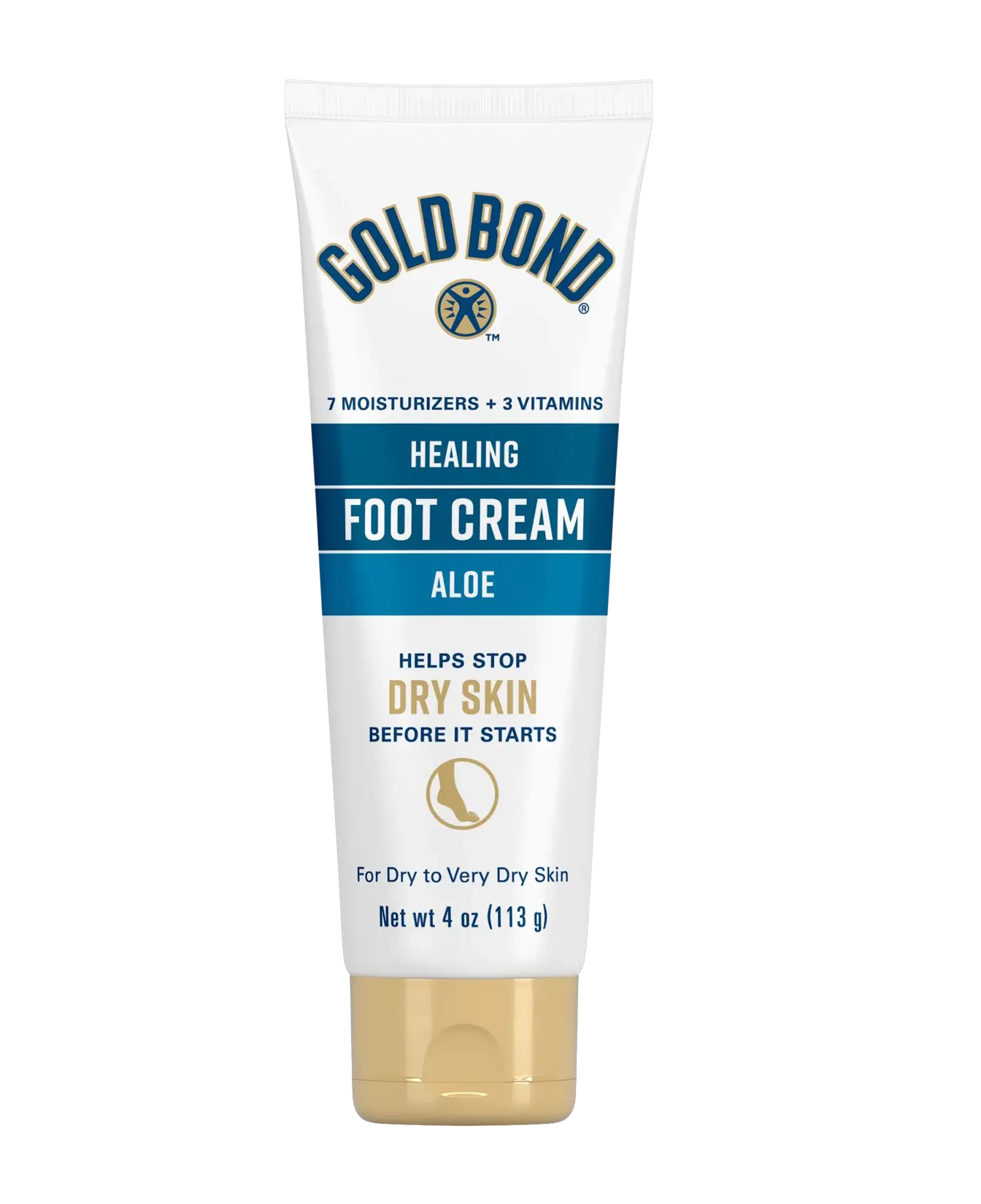 Gold Bond Healing Foot Cream Aloe Vera – Crème Pieds Réparatrice