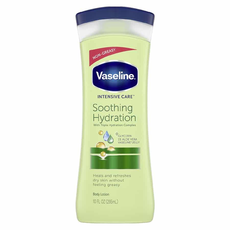 Vaseline Aloe Soothe lait hydratant corps à l'aloe vera
