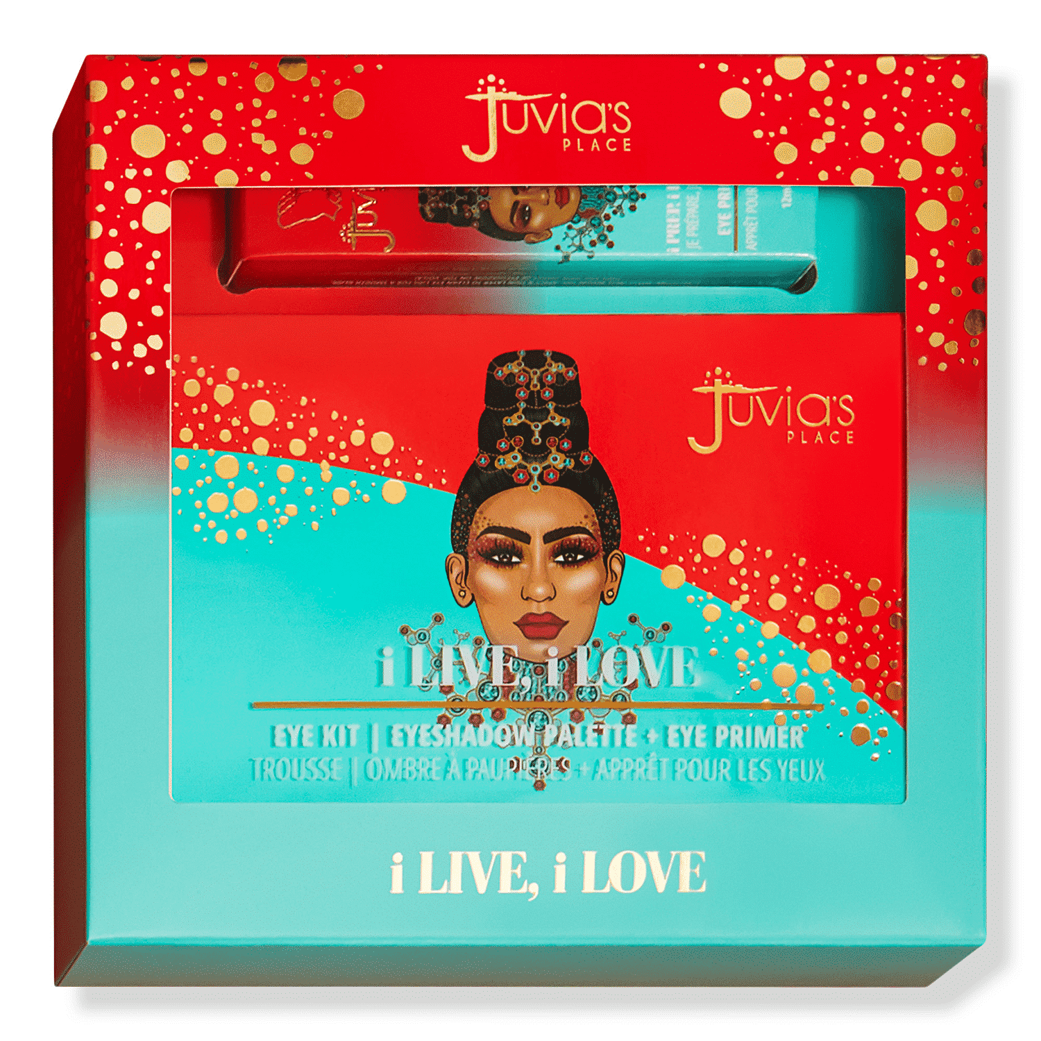 Juvia’s Place I Live, I Love Eye Kit - Coffret Base & Fards