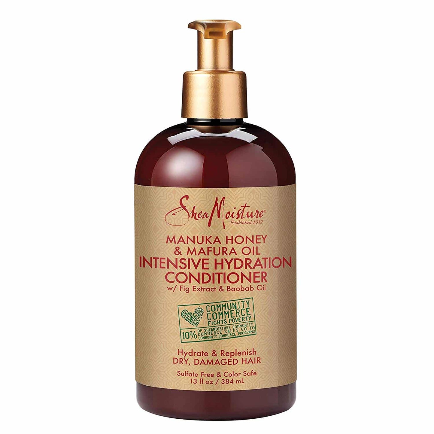 Shea Moisture Manuka Honey & Mafura Oil Après-Shampoing Hydratation Intense | BintaBeauty