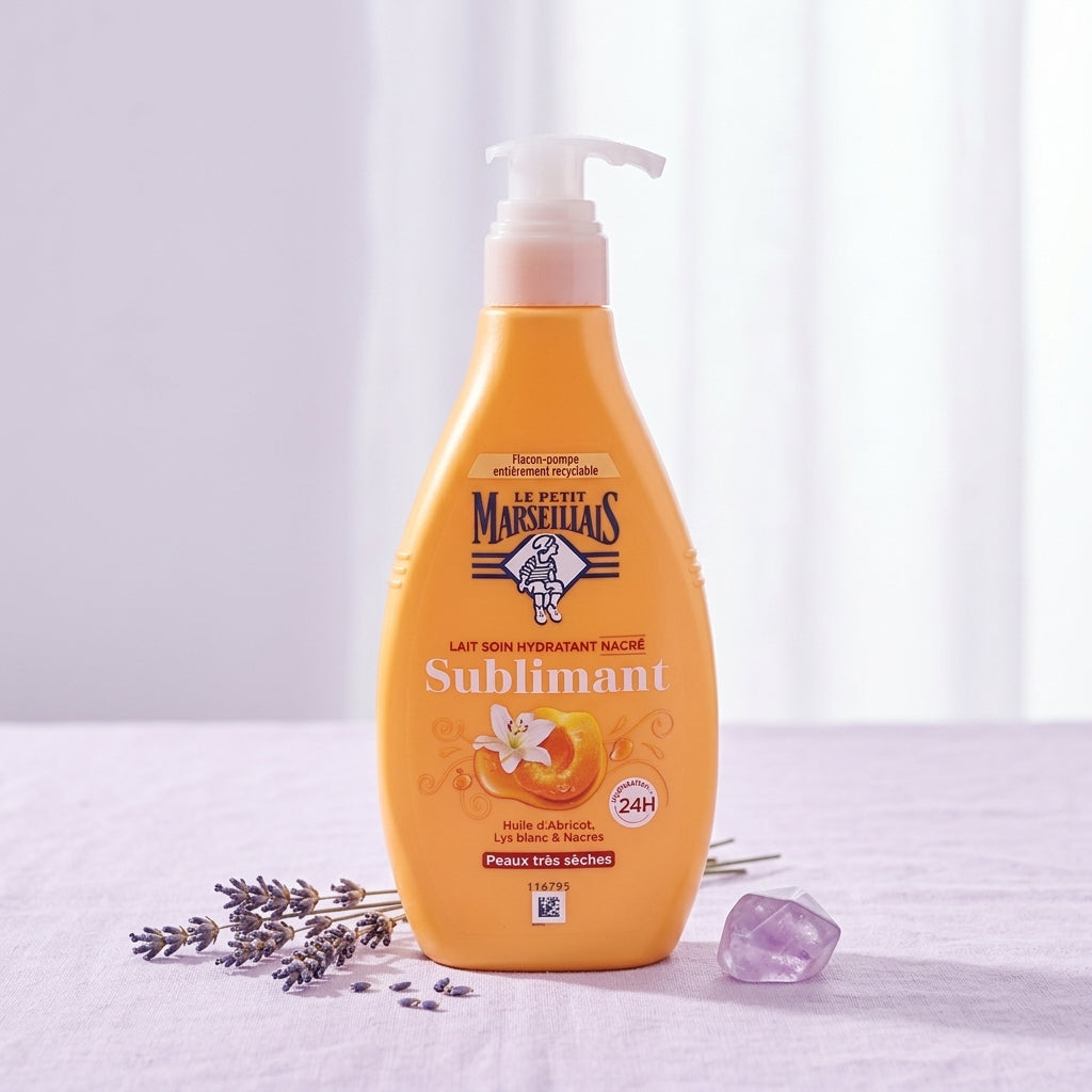 Le Petit Marseillais Lait Soin Corps Hydratant Nacré 400 ml | BintaBeauty