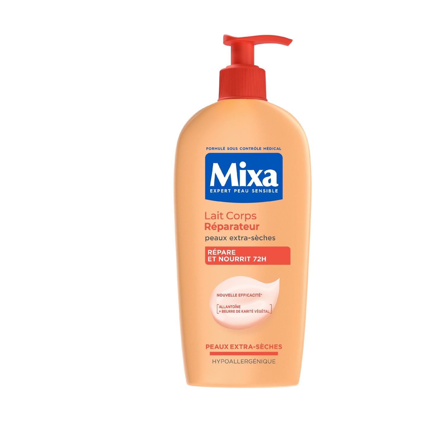MIXA Intensif Peaux Sèches Lait Corps Réparateur - 400ml