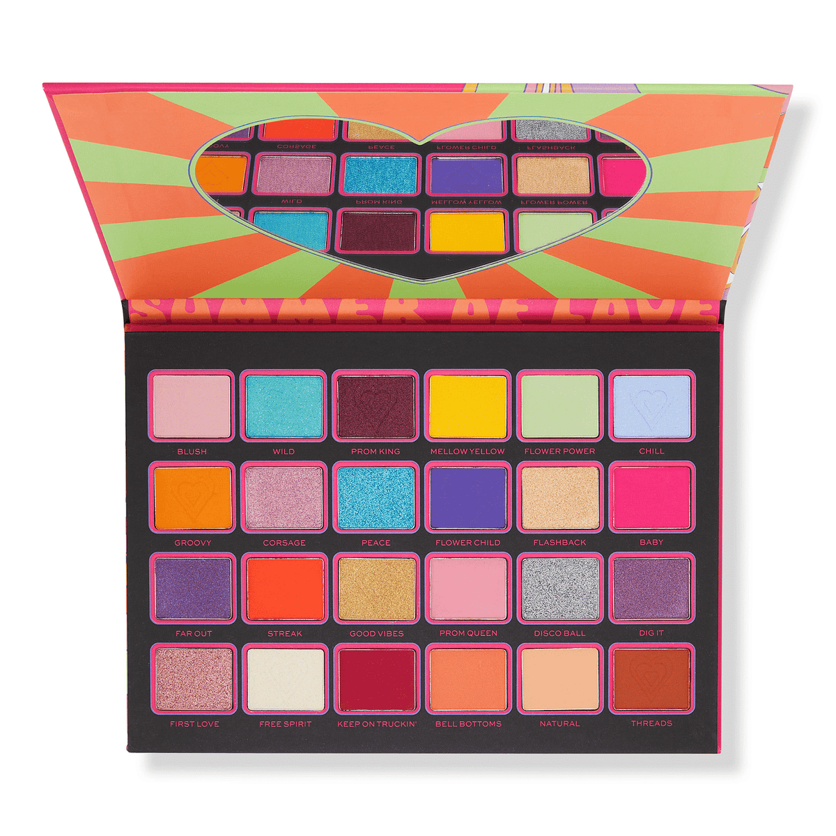 Makeup Revolution Summer Of Love Palette Homer And Marge