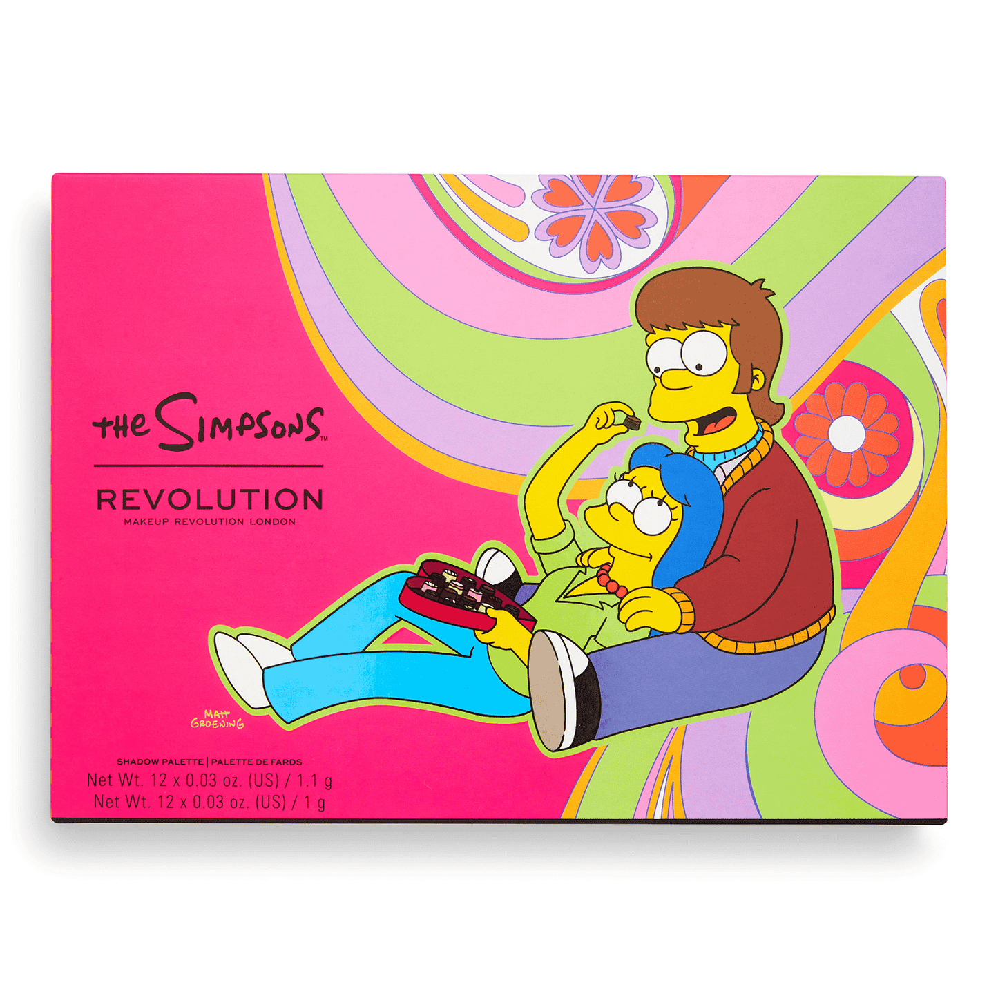 Makeup Revolution Summer Of Love Palette Homer And Marge