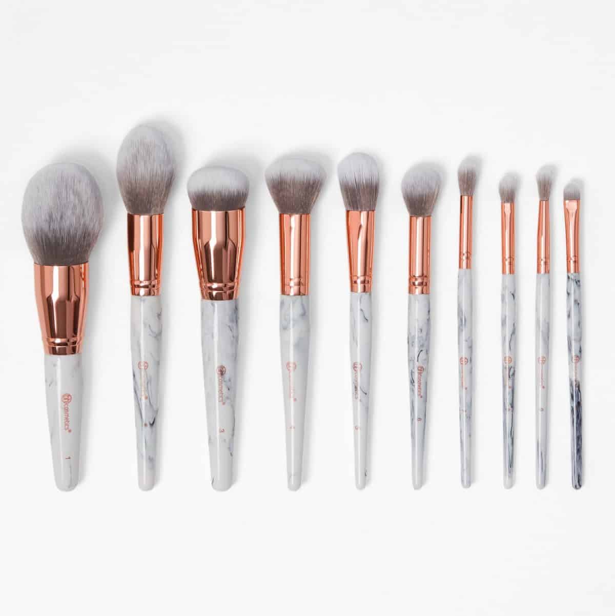 Set de 10 pinceaux Marble Luxe BHCosmetics