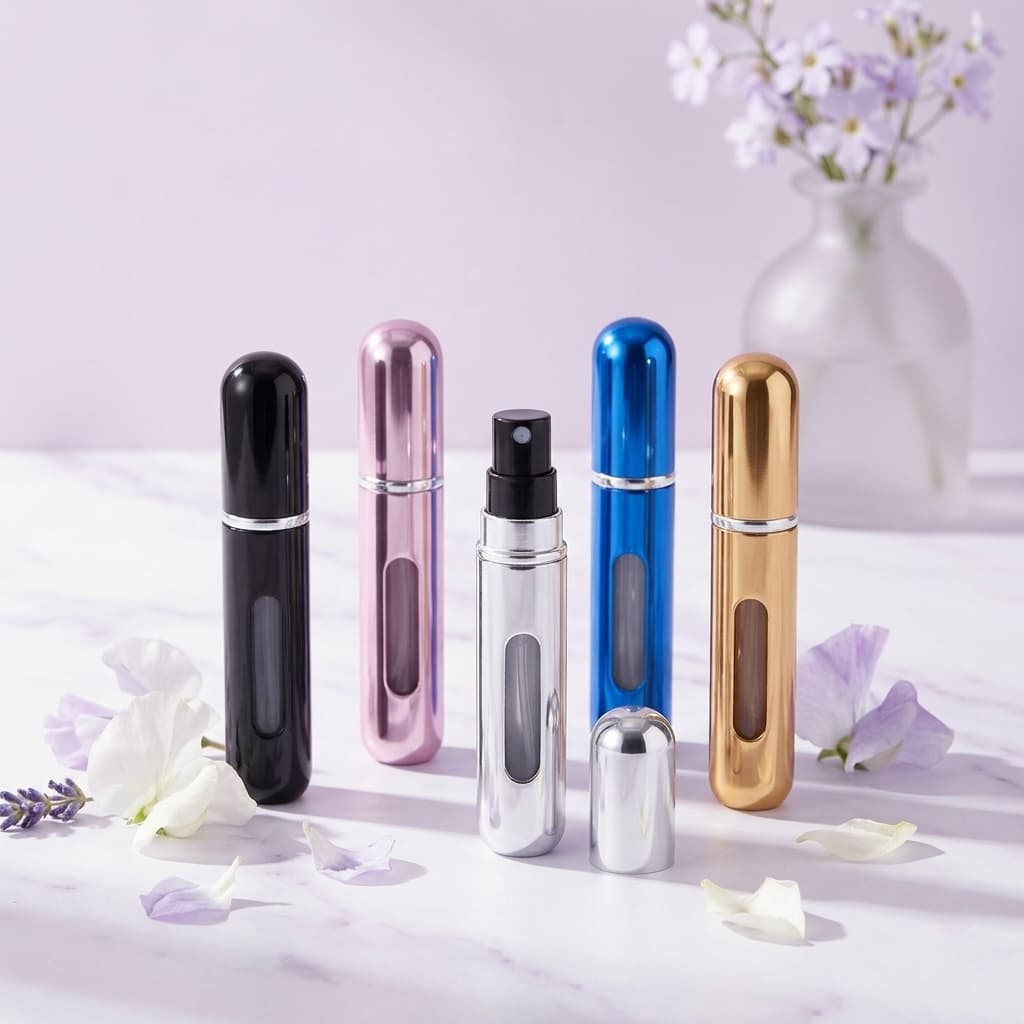 Mini Vaporisateur de Sac Rechargeable 10ml – Parfum Voyage