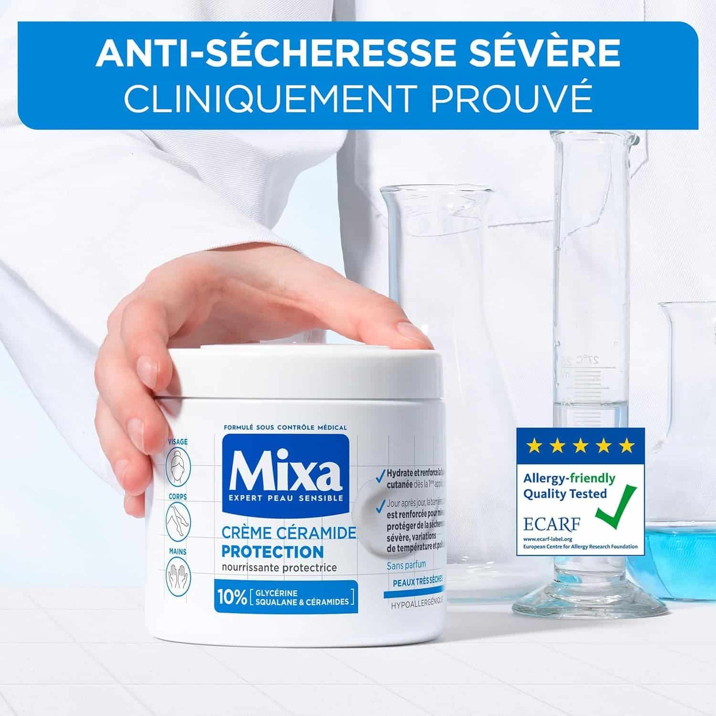 Mixa Expert Peau Sensible Crème Nourrissante Protectrice