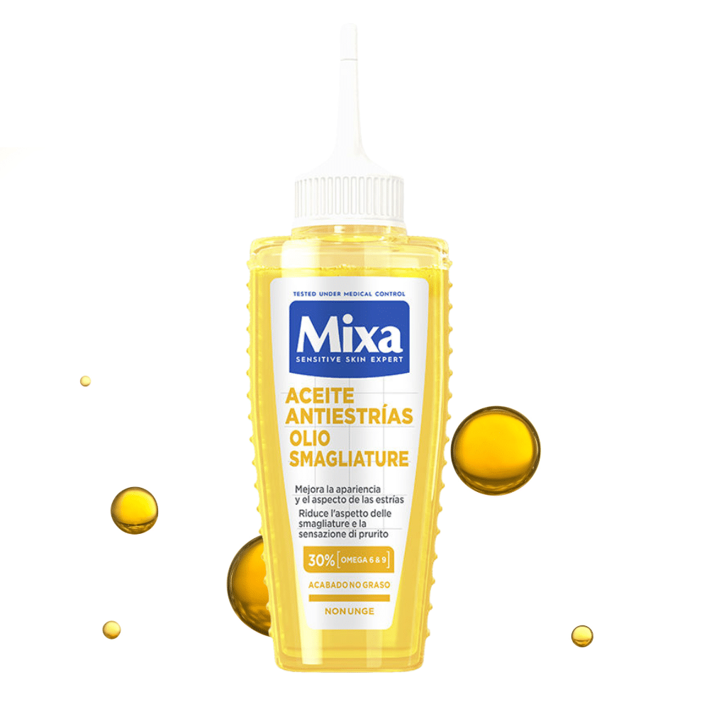 MIXA Huile Corps Élasticité Sans Parfum 100ml