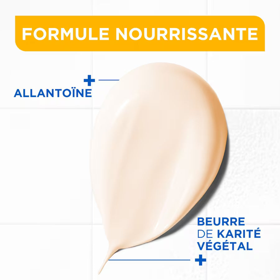 Mixa La Crème Pot Nutritive Satinante 400ml - BintaBeauty Senegal