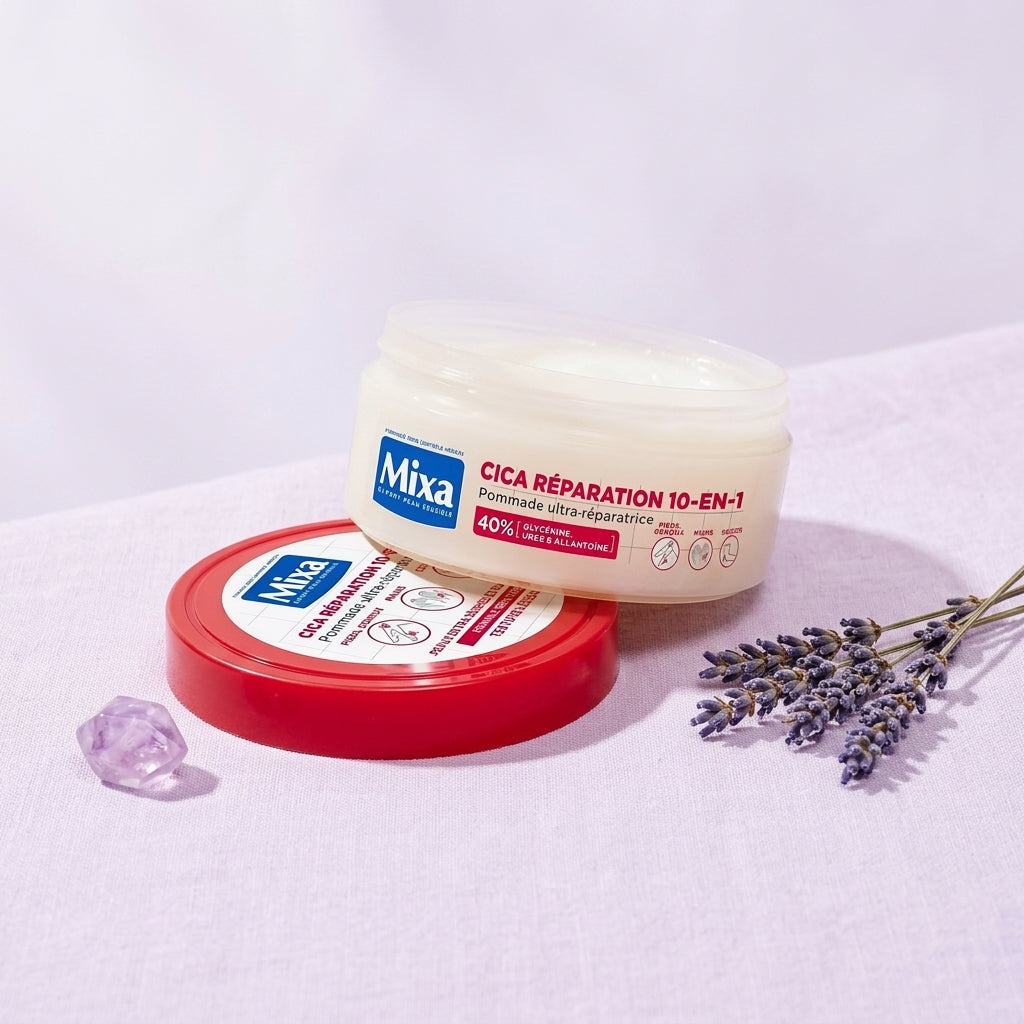 Mixa – Pommade Cica Réparation 10 en 1 Peaux Sèches et Rugueuses 150 ml | BintaBeauty