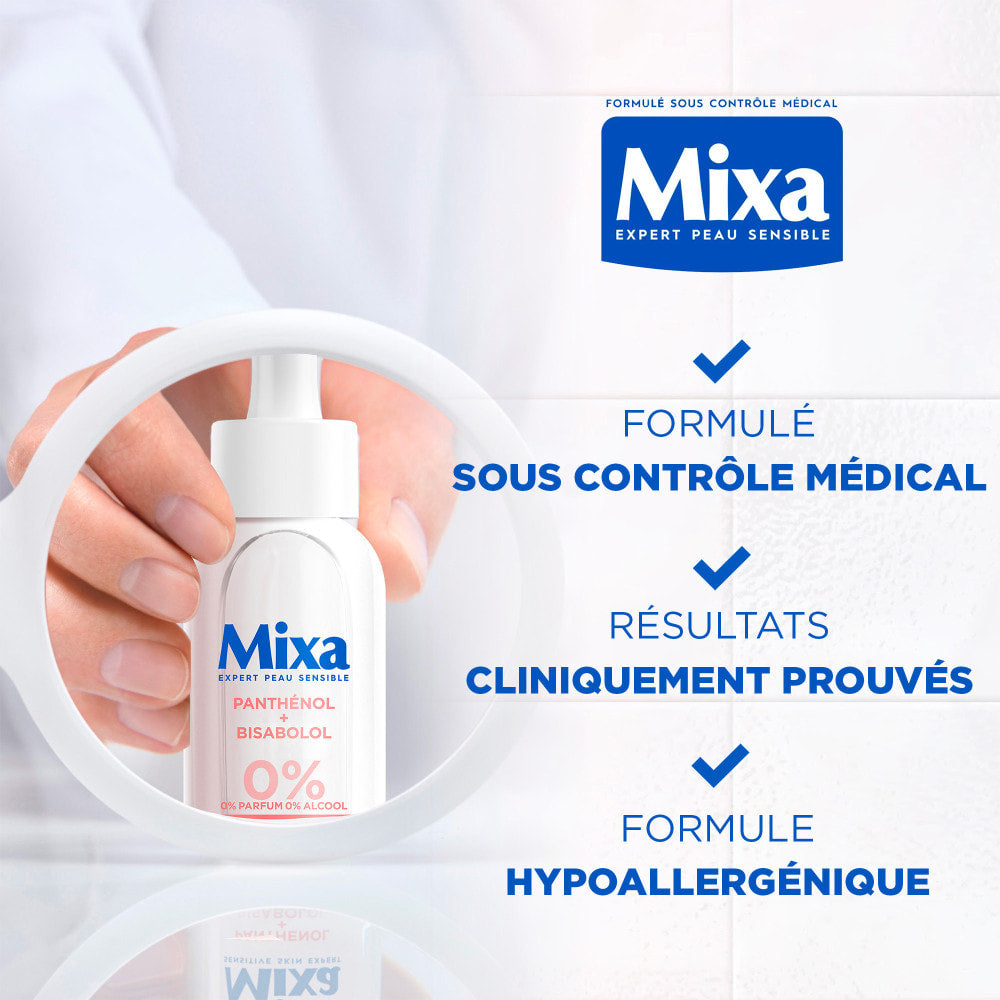 Mixa Sérum Concentré Anti-Réactions Panthénol & Peptides 30ml